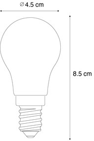 Sada 5 inteligentných LED žiaroviek E14 P45 číra 4,2 W 470 lm 2700 – 6500 K
