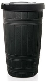 Barel 265l UH na dažď.vodu +veko čierny/bez podstavca, bez ventilu /