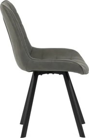 Jedálenská stolička sivá HC-V3066 GREY3