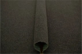 Metrážny koberec Nop Grass 78 antracit - Výpredaj