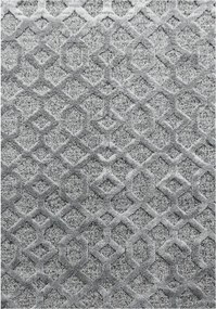 Ayyildiz 200x290 cm Kusový koberec Pisa 4702 Grey, šedá, obývacia izba