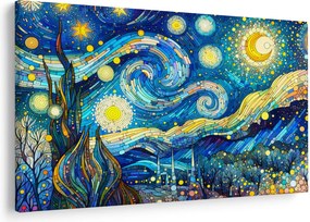 Obraz – Mozaika hviezdnej noci (90x60 cm)