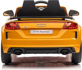 LEAN CARS Elektrické autíčko Audi TT RS žlté