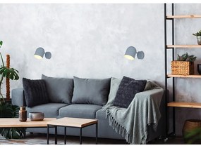 Svetlomodré nástenné svietidlo Azuro – Candellux Lighting