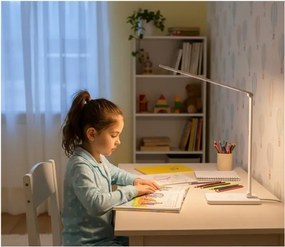 Stolná stmievateľná LED lampa s bezdrôtovým nabíjaním NOBLITE Q LED/7W/230V 3000/4000/6500K biela