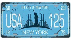 Ceduľa značka USA New York
