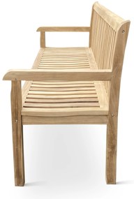 Kingsbury záhradná lavica teak 180 cm