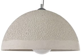 Závesná stropná lampa zo sivého betónu TANANA Beliani