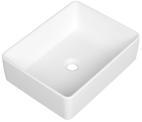 Gamma Juga, umývadlo na dosku 480x370x140 mm, biela lesklá, GMA-UC-JUGA