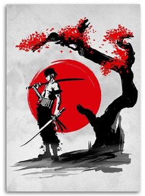 Gario Obraz na plátne Samuraj pod čerešňou - DDJVigo Rozmery: 40 x 60 cm