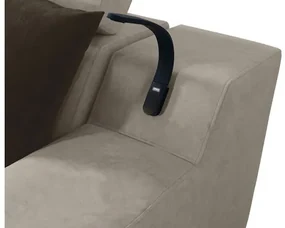 Rohová sedačka Paseora VIII, Strana: pravá, Farba poťahu: Uttario Velvet 2967 + Uttario Velvet 2967 + Uttario Velvet 2973