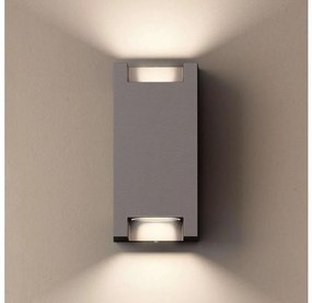 Philips 17339/48/PN - Vonkajšie nástenné svietidlo MYGARDEN TROWEL 2xGU10/5W IP44