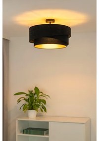 Duolla - Prisadený luster KOBO 1xE27/15W/230V pr. 45 cm čierna