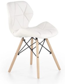 Halmar Jedálenská stolička K281, biela