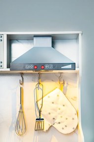 Drevená kuchynka Ecotoys s LED, zvukmi a príslušenstvom
