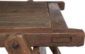 Konferenčný stolík Army z recyklovaného dreva - 175*85*42 cm