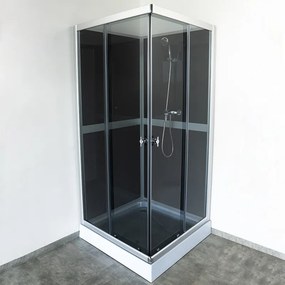 BPS-koupelny Sprchový box WSH309B GR 90x90