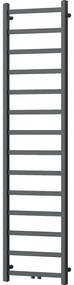 Mexen Bolt, vykurovacie teleso 1800 x 500 mm, 460 W, spodné a stredové, antracitová, W126-1800-500-00-66