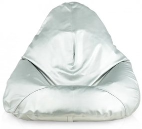 Sedací vak DROP XXL silver