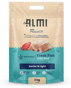ALMI Senior & Light Granule s morskou riasou, 3 kg
