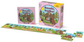 Efko Boudo, budko - skladačka s rozprávkou