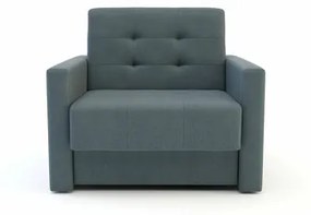 Malá pohovka MONDO šedá, rozkladacia