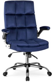 Kancelárska stolička London modrá
