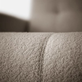 ROHOVÁ SEDAČKA SHARLOTTE 261 x 143 cm BÉŽOVÁ