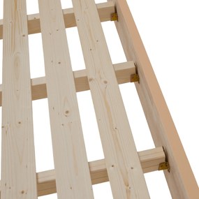 Manželská posteľ 180 cm Novedades (prírodná) (s roštom). Vlastná spoľahlivá doprava až k Vám domov. 1116427