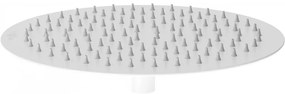 Mexen sprchová nerezová hlavica Round 25 cm, biela, 79225-20
