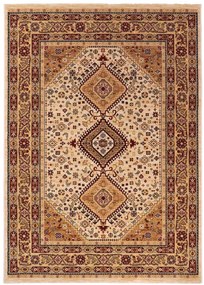 Koberce Breno Kusový koberec PRAGUE 93/IB2W, béžová, viacfarebná,67 x 120 cm