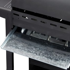 Čierny plynový vonkajší gril ENDERS San Diego 3