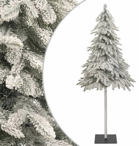 Umelý vianočný stromček so snehovými vločkami 180 cm 356748