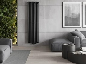 Mexen Nevada, vykurovacie teleso 1800 x 480 mm, 940 W, čierna, W201-1800-480-00-70