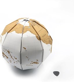 Stieracia mapa 3D glóbus puzzle