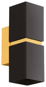 Moderné svietidlo EGLO PASSA black/gold 95373