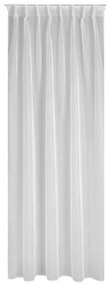 Biela záclona na flex páske SIMONE 140x300 cm