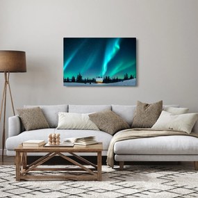 Obraz - Polárna žiara (90x60 cm)