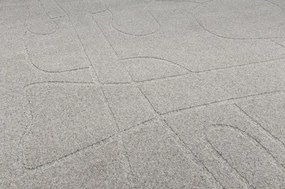 Koberec Agnella Morphic Morphic sivý