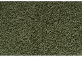 Zelený taburet z textílie buklé Marcos – White Label