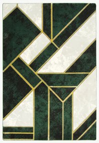 Koberec Diamond K4423Y zelený / zlatý