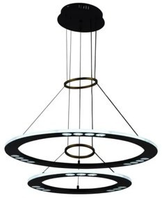 LED Stmievateľný luster na lanku LED/65W/230V 3000-6500K + diaľkové ovládanie