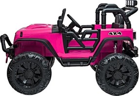 LEAN CARS Jeep JC666 Ružové maľované auto na batérie