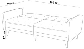 Sedacia súprava 3+1 Thomas (Tmavá modrá). Vlastná spoľahlivá doprava až k Vám domov. 1072466