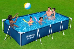 BESTWAY Steel Pro Bazén 400 x 211 x 81 cm, bez filtrácie 56405