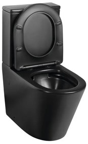 Sapho - Kombinované WC PACO, keramika/čierna