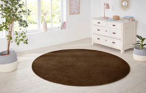 Koberec Hanse Home Nasty hnedý kruh