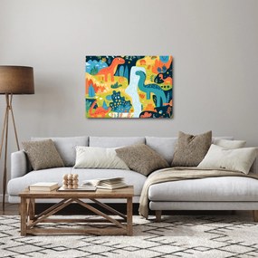 Obraz - Veselí dinosaury (70x50 cm)