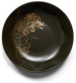 Hlboký tanier 21 cm Masterpiece hnedozelený