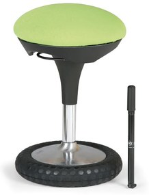 TOPSTAR Zdravotná balančná stolička HOVER, zelená